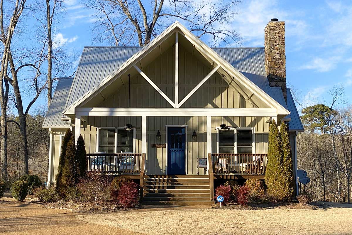 Plan 68400VR: Cottage Escape with 3 Master Suites - Image #4 - Cottage, Country, Mountain, Traditional