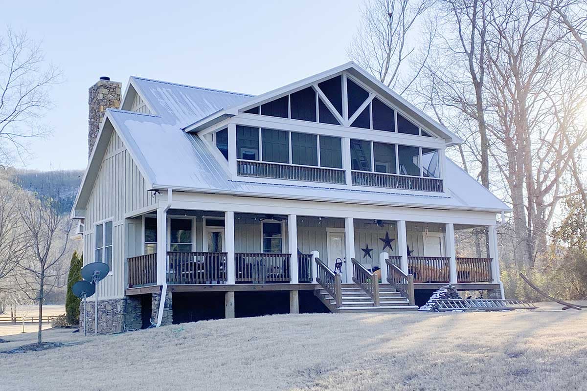 Plan 68400VR: Cottage Escape with 3 Master Suites - Image #8 - Cottage, Country, Mountain, Traditional