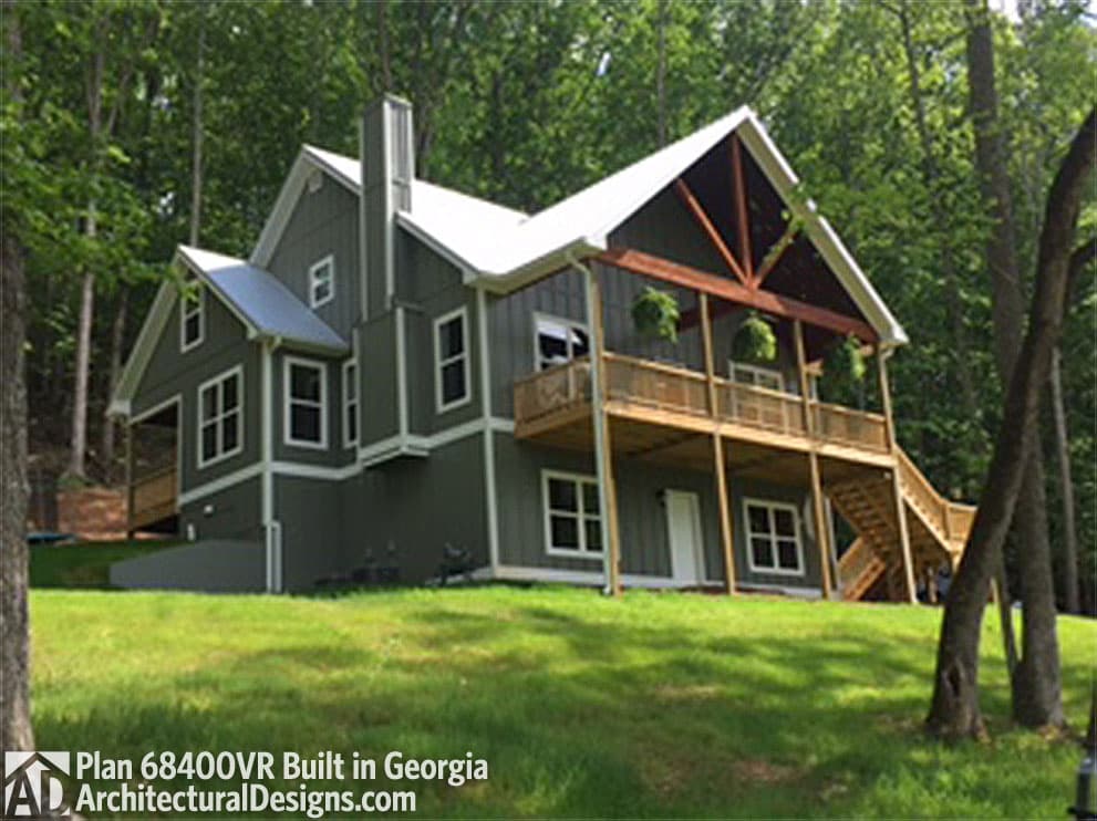 build gallery item - House plan 68400VR comes to life in Georgia