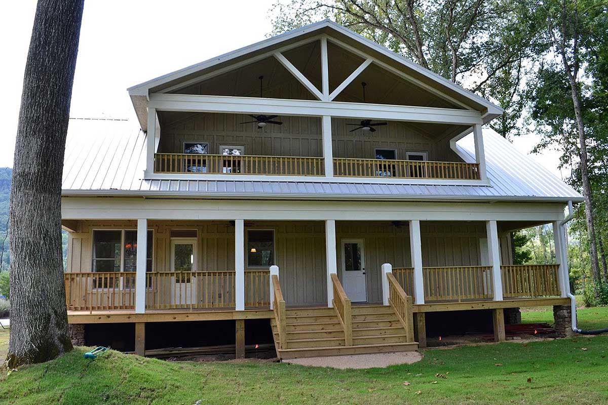 Plan 68400VR: Cottage Escape with 3 Master Suites - Image #11 - Cottage, Country, Mountain, Traditional