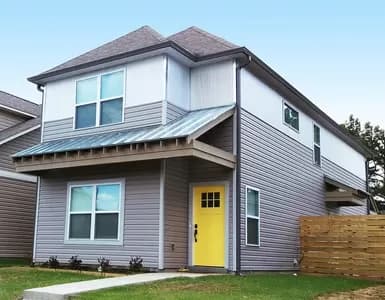 1605 Square Foot Narrow Lot Townhome Plan