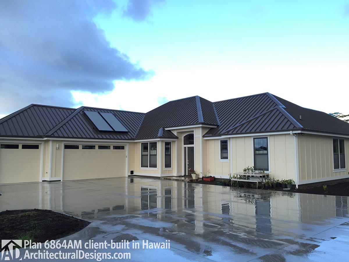 build gallery item - House Plan 6864AM comes to life in Hawaii