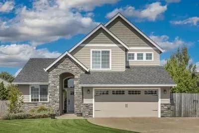 New American House Plan with 3 Upstairs Bedrooms - 1904 Sq Ft