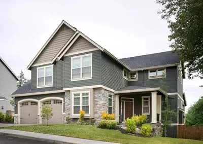4-Bed Craftsman House Plan with Vaulted Master Suite