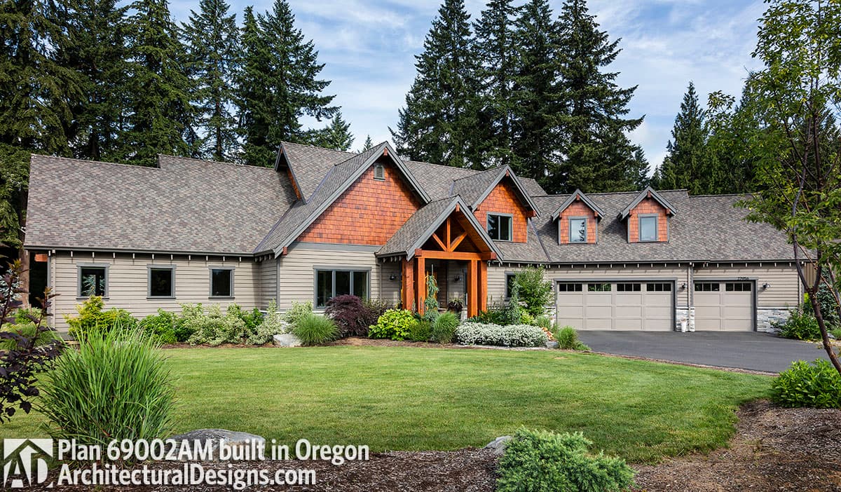 build gallery item - House Plan 69002AM Comes To Life In Oregon