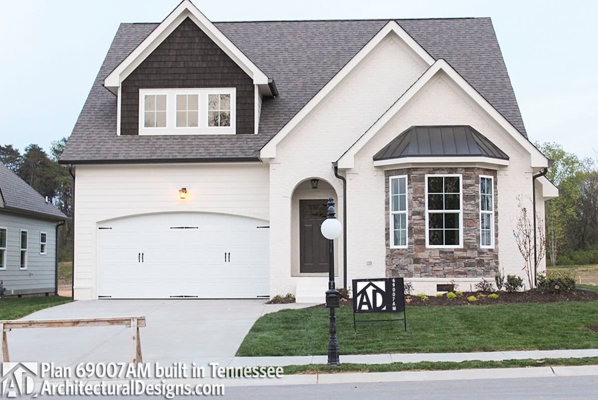 build gallery item - House Plan 69007AM comes to life in Tennessee