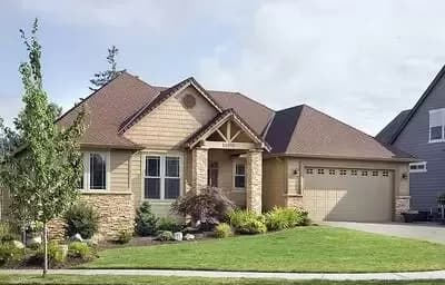 Single Story French Home Plan