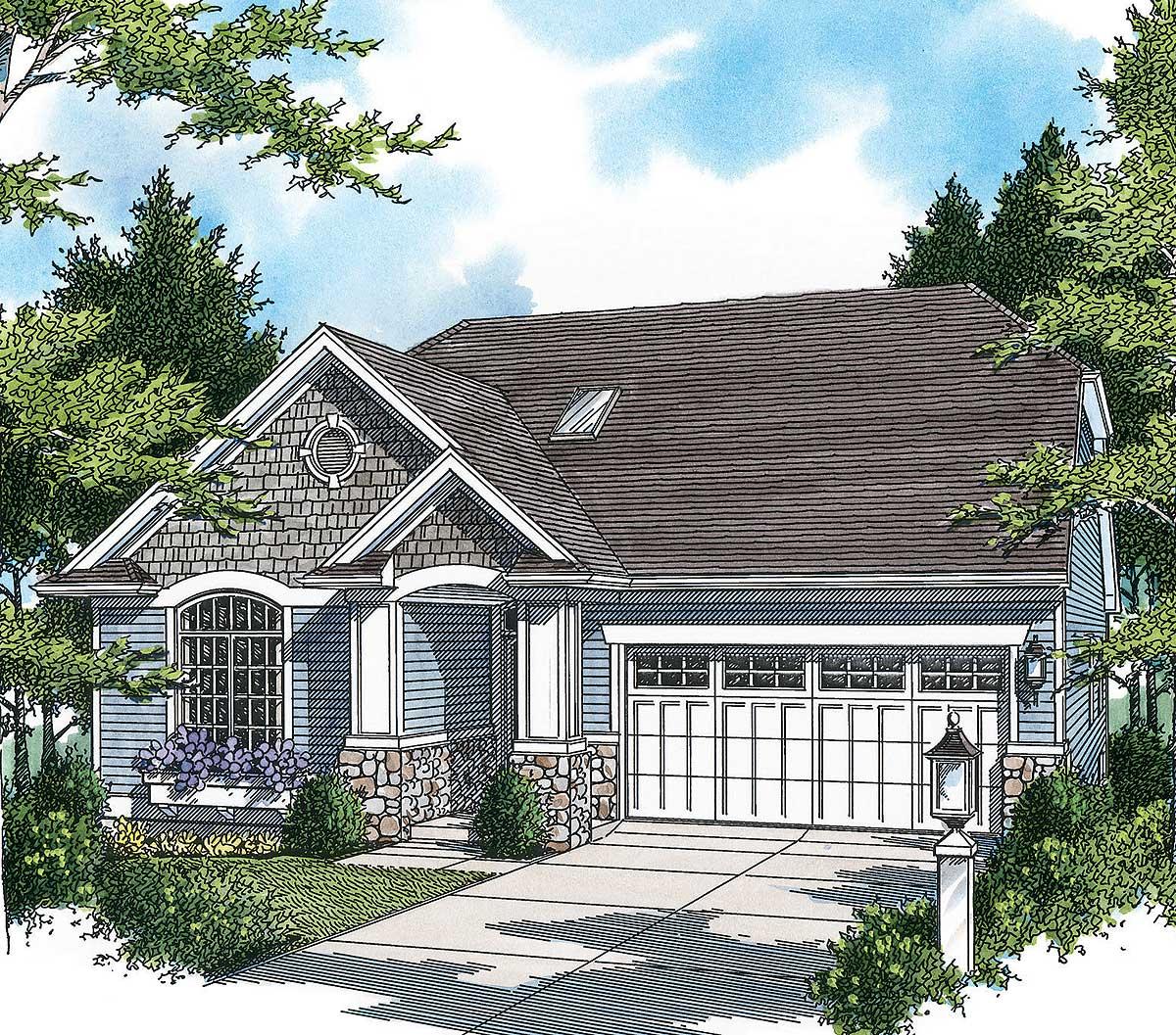 Plan 69020AM: Imaginative Touches - Image #6 - Cottage, Traditional