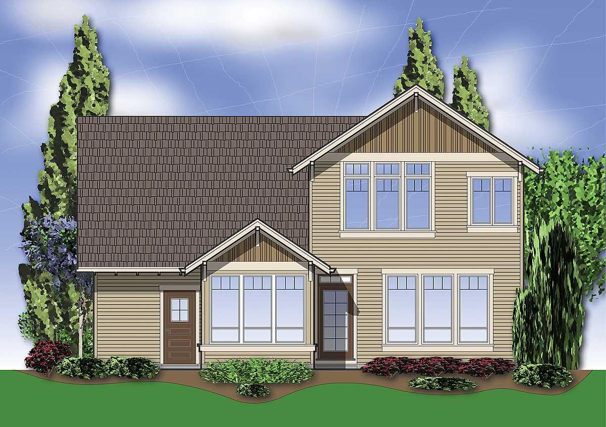 Plan 6903AM: Craftsman Home Plan with Bonus Room - 1943 Sq Ft - Image #15 - Bungalow, Craftsman, Northwest