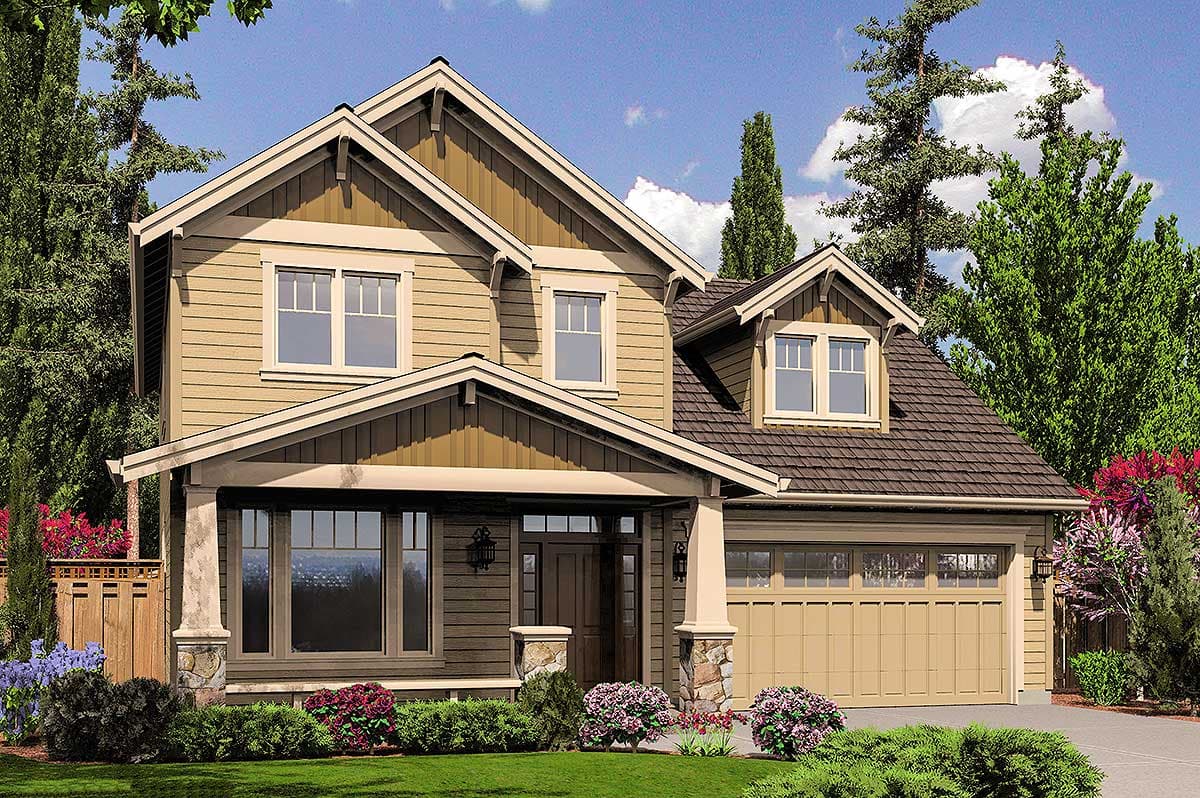 Plan 6903AM: Craftsman Home Plan with Bonus Room - 1943 Sq Ft - Image #14 - Bungalow, Craftsman, Northwest