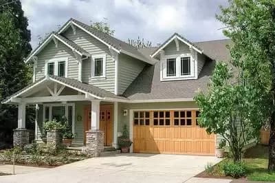 Craftsman Home Plan with Bonus Room - 1943 Sq Ft