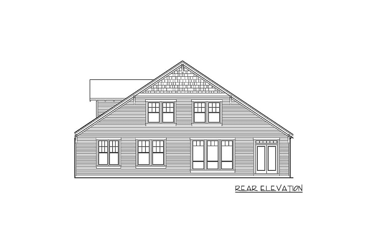 Plan 69034AM: Spacious And Gracious House Plan with 3 Upstairs Bedrooms and a Loft - 2662 Sq Ft - Image #10 - Cottage, Craftsman, Northwest