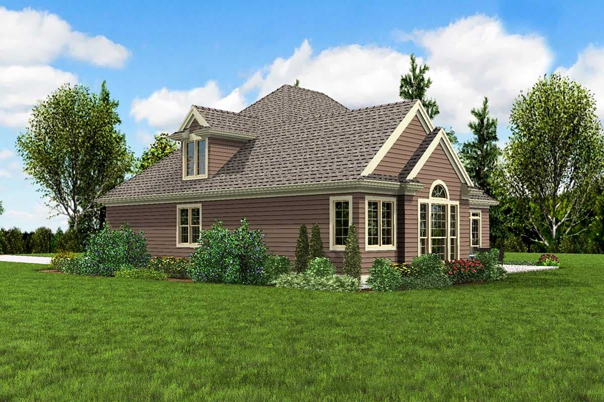 Plan 69038AM: Master With Sunlit Spa - Image #14 - Traditional