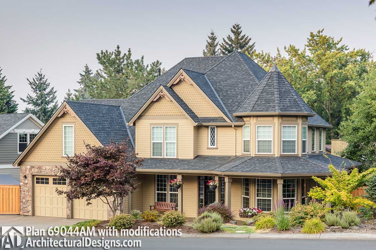 Plan 69044AM: Victorian House Plan With Wraparound Porch - 2518 Sq Ft - Image #5 - Country, Farmhouse, Victorian