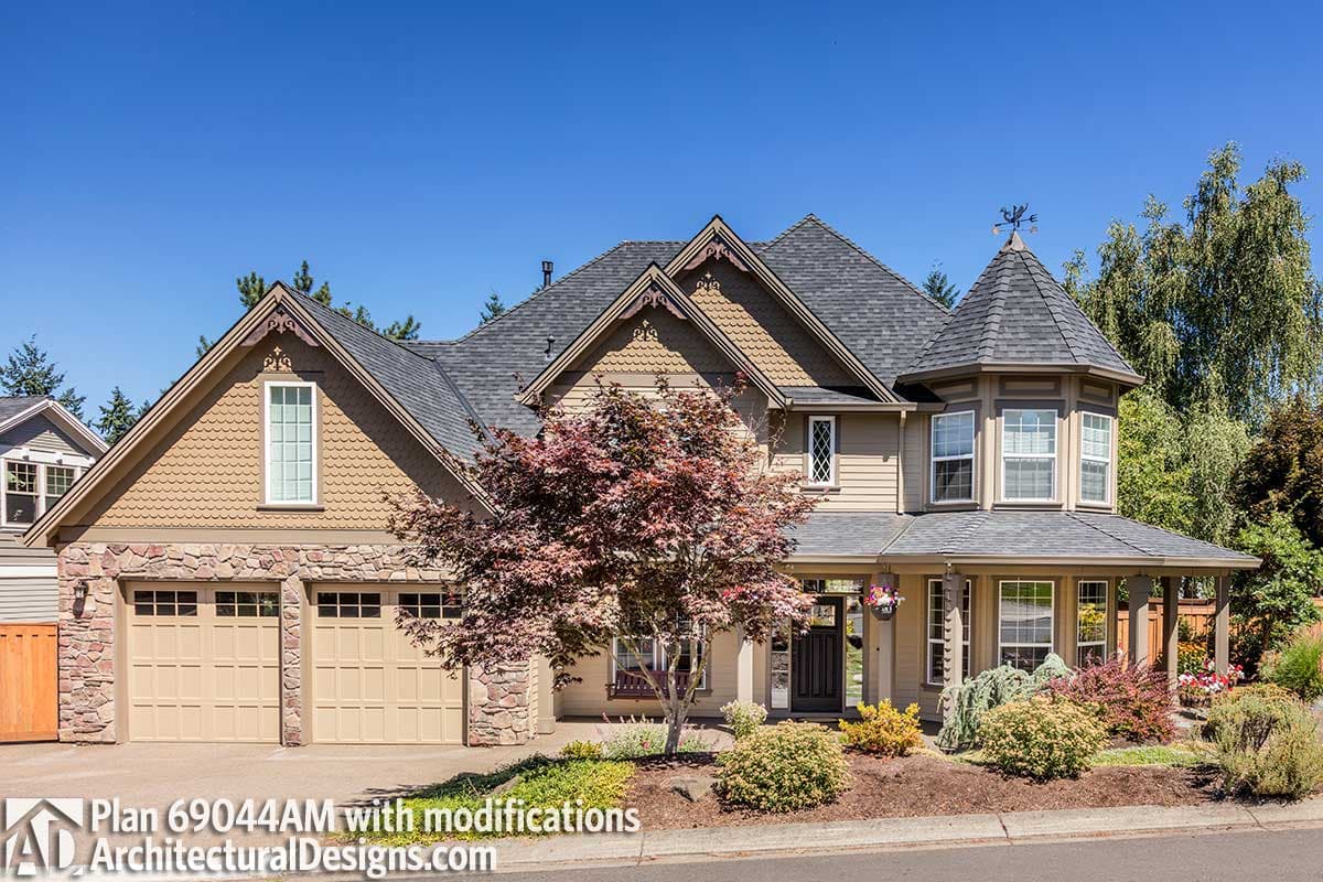 Plan 69044AM: Victorian House Plan With Wraparound Porch - 2518 Sq Ft - Image #6 - Country, Farmhouse, Victorian