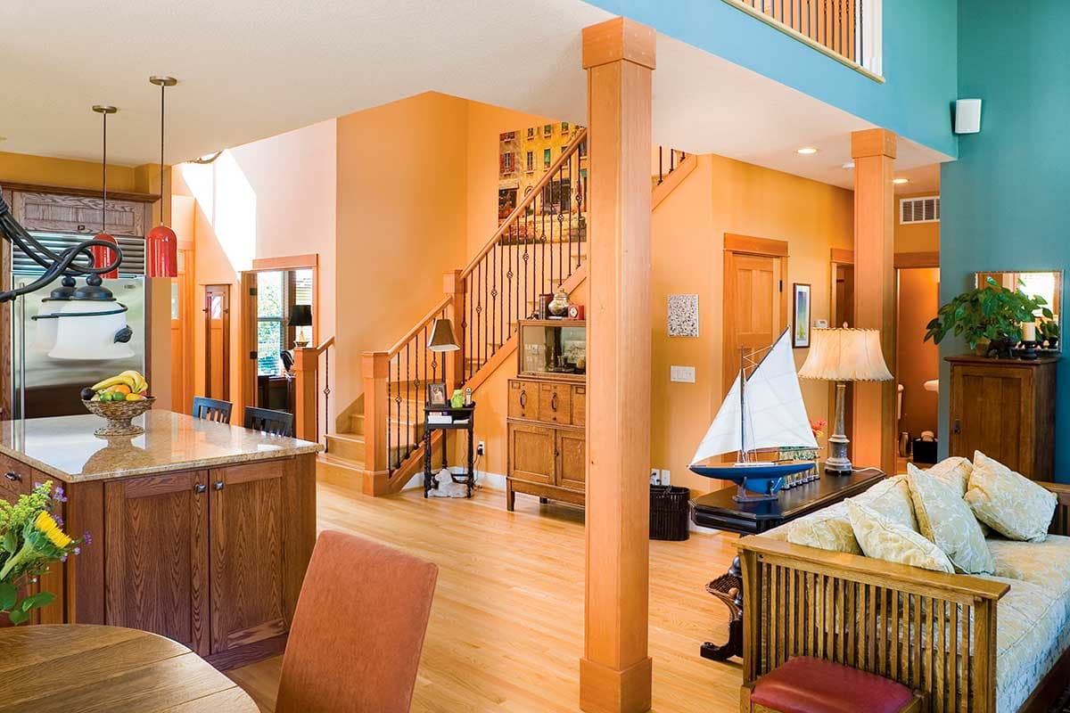 Plan 69058AM: Craftsman Style With Balcony - Image #6 - Craftsman, Northwest