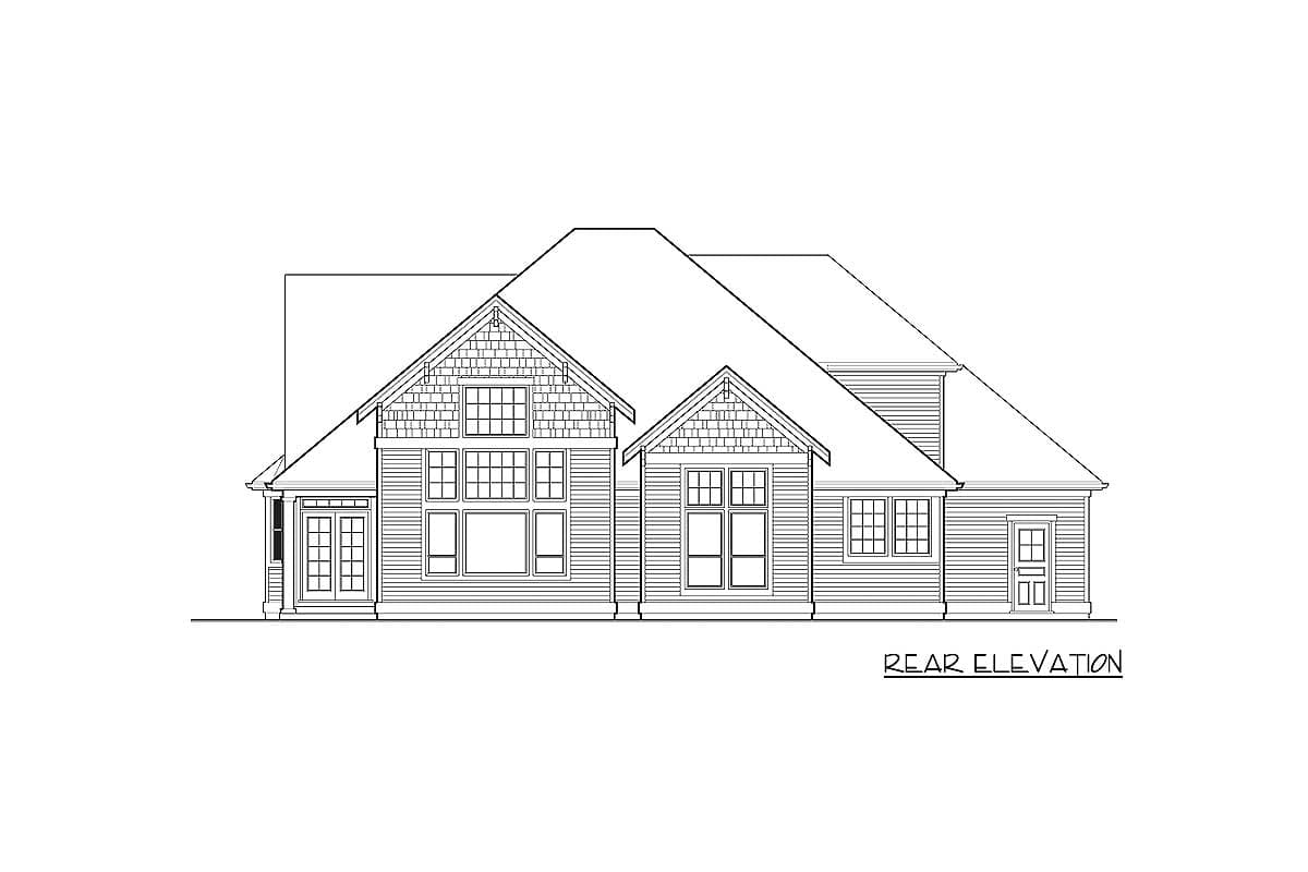Plan 69058AM: Craftsman Style With Balcony - Image #13 - Craftsman, Northwest