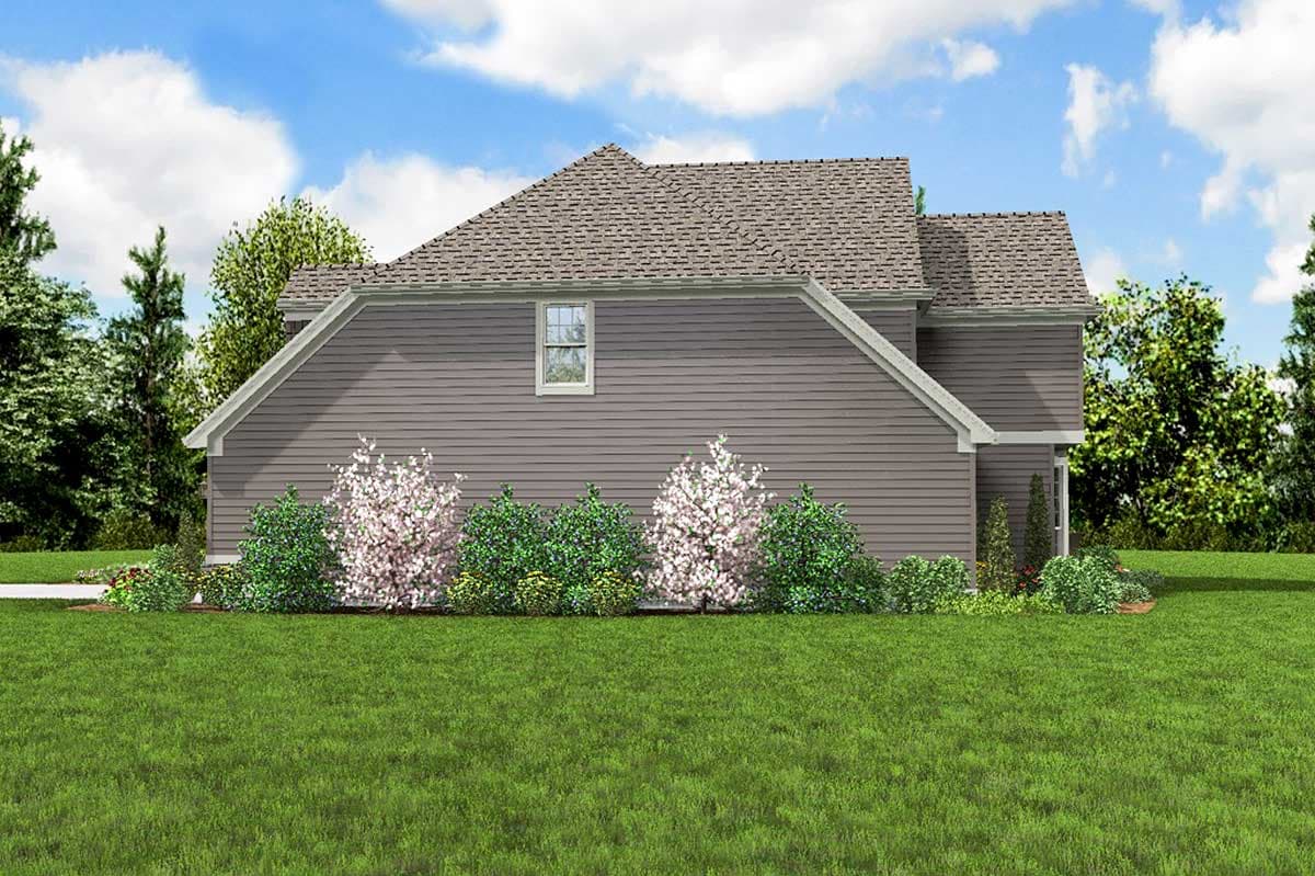 Plan 69068AM: Stone Facade Home Plan - Image #10 - Traditional