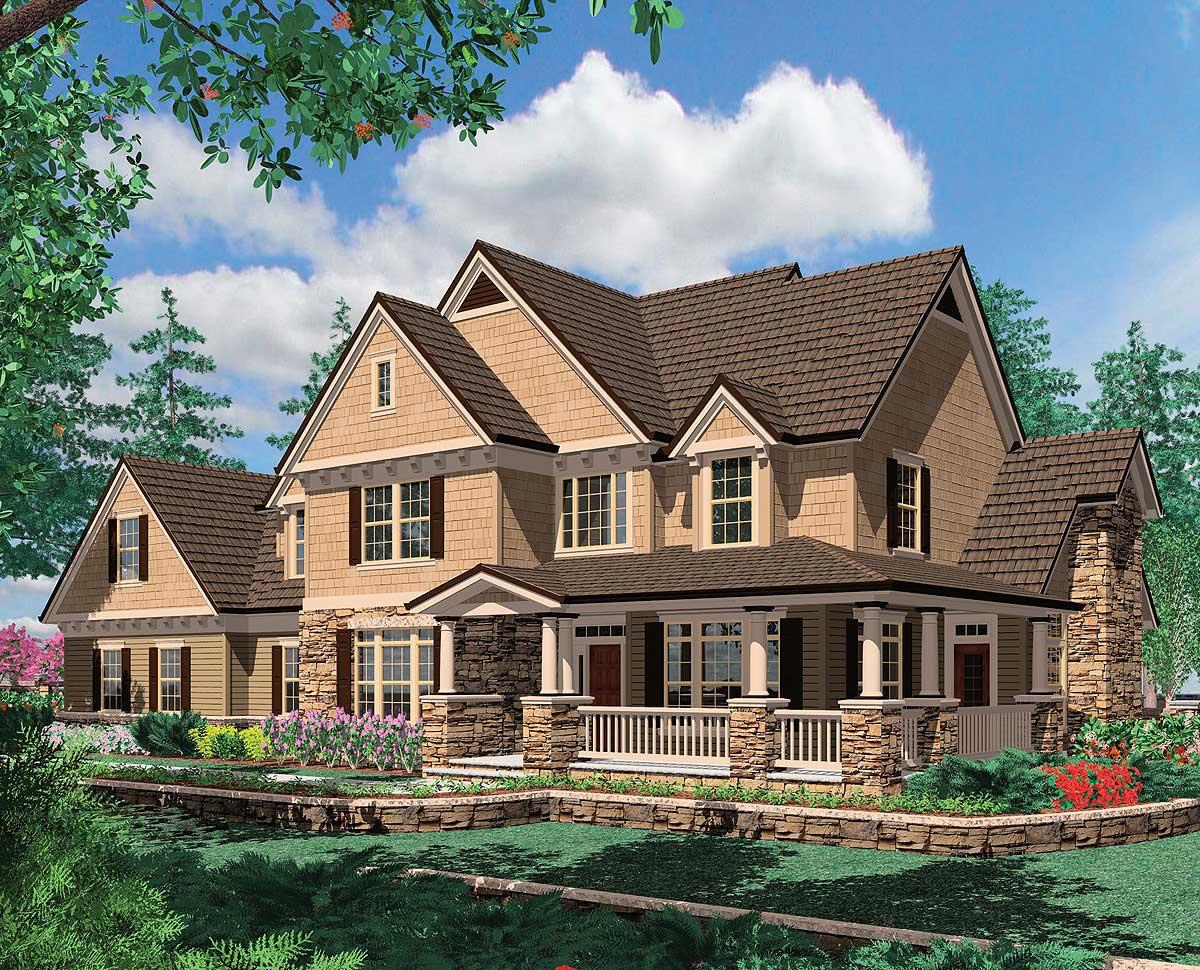 Plan 69072AM: Luxurious Country Living - Image #6 - Country, Farmhouse
