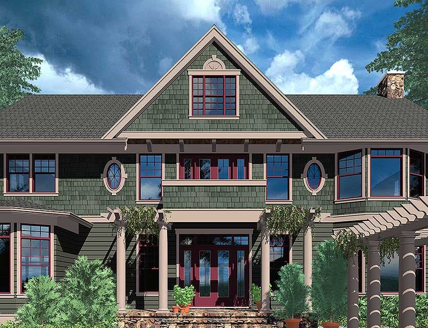 Plan 69078AM: Farmhouse With Lots of Amenities - 5180 Sq Ft - Image #18 - Country, Farmhouse, Traditional