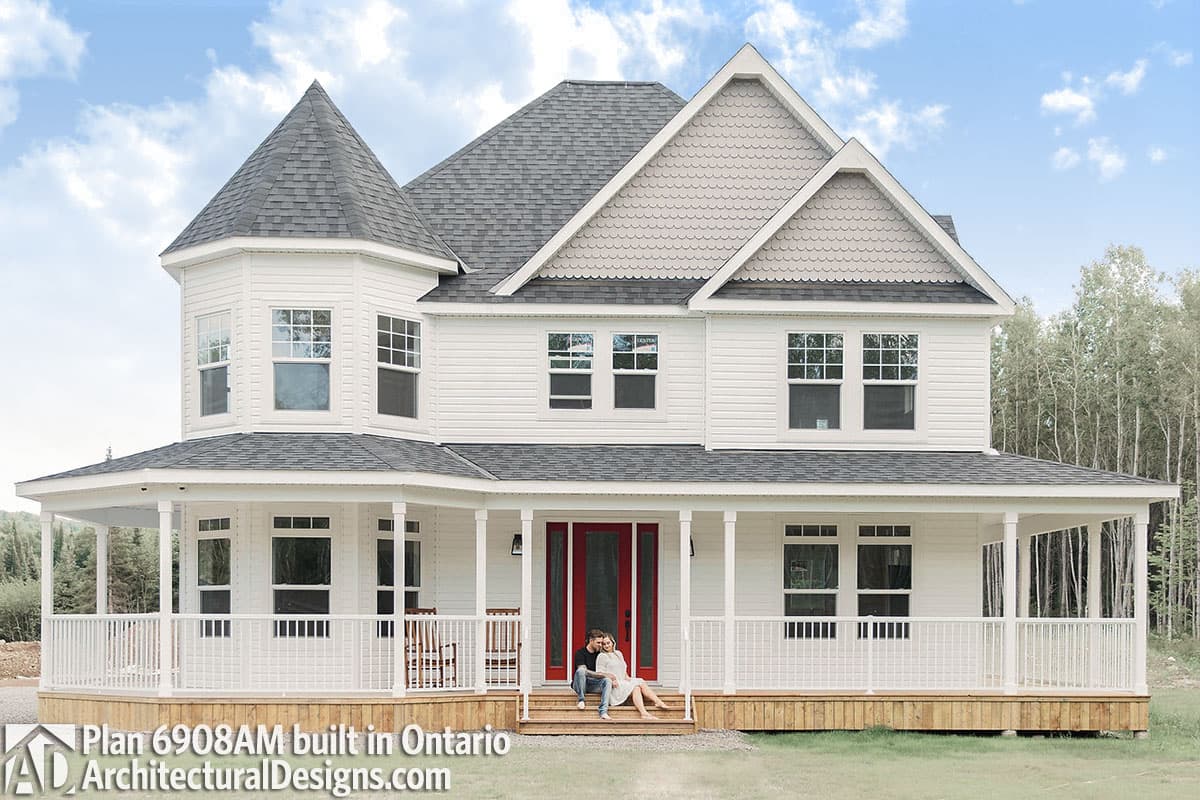 build gallery item - House Plan 6908AM comes to life in Ontario, Canada