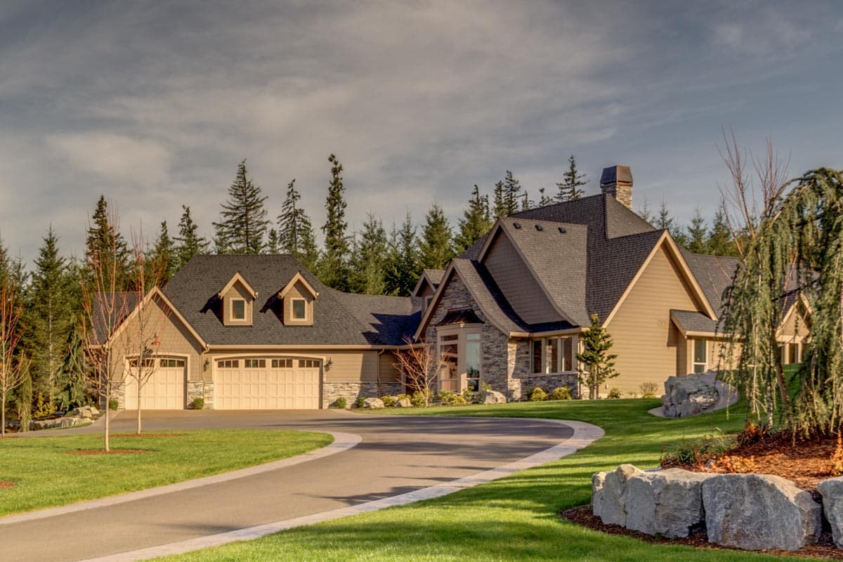 Plan 69084AM: Cottage-Inspired Facade - Image #6 - European, French Country, Northwest, Traditional
