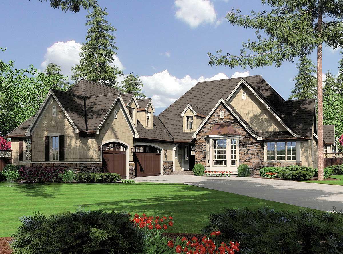 Plan 69084AM: Cottage-Inspired Facade - Image #83 - European, French Country, Northwest, Traditional