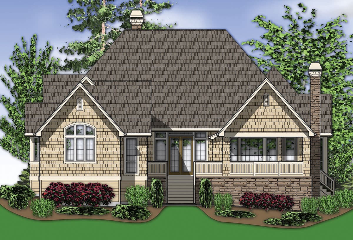 Plan 69084AM: Cottage-Inspired Facade - Image #84 - European, French Country, Northwest, Traditional