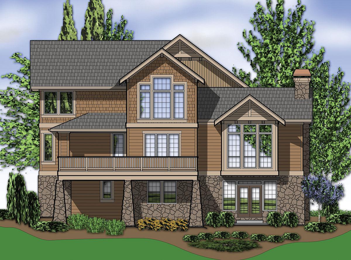 Plan 69101AM: Easy Living on Two Floors - Image #16 - Craftsman, Northwest
