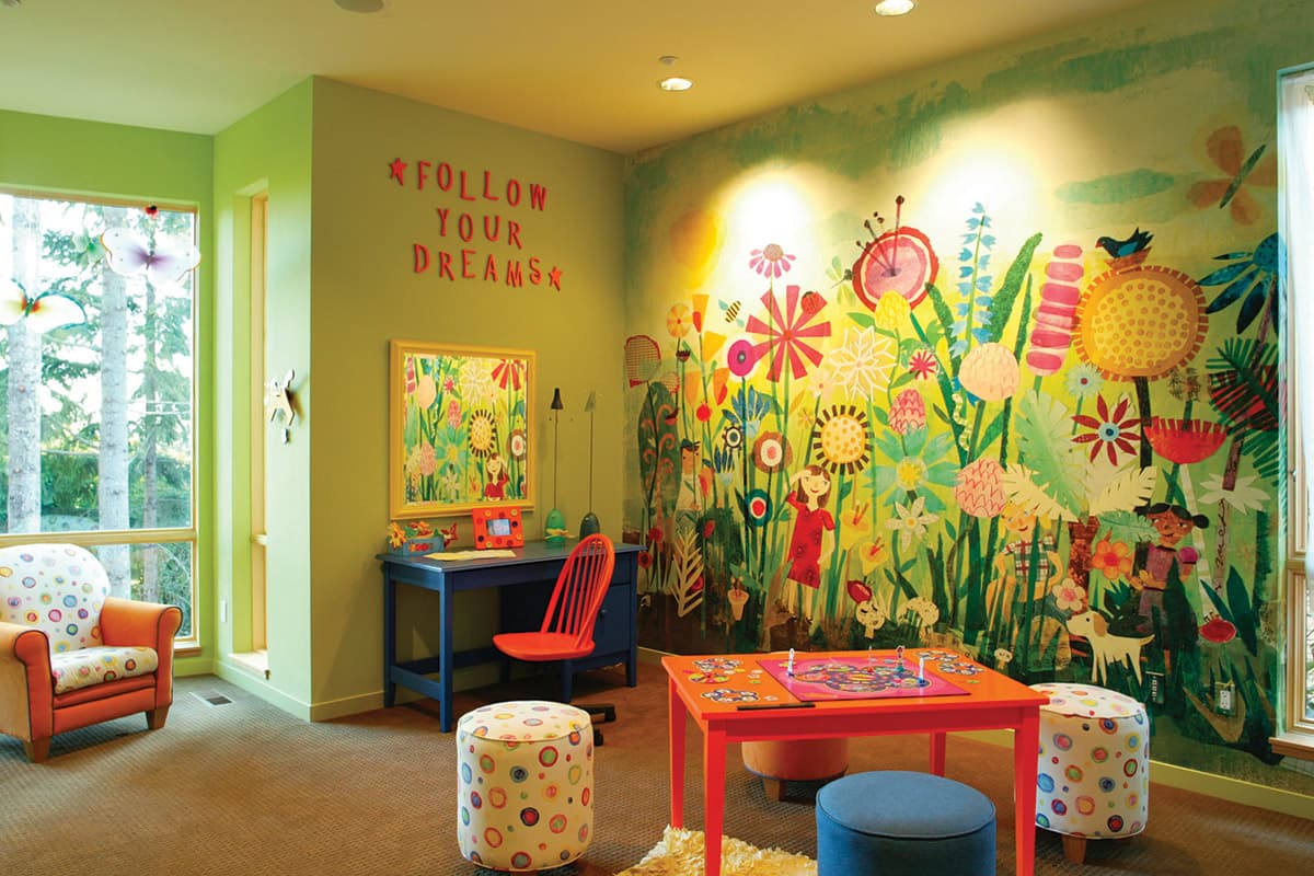 Plan 69113AM: Mid-Century Modern House Plan with Finished Lower Level - 4600 Sq Ft - Image #16 - Contemporary, Mid Century Modern, Northwest