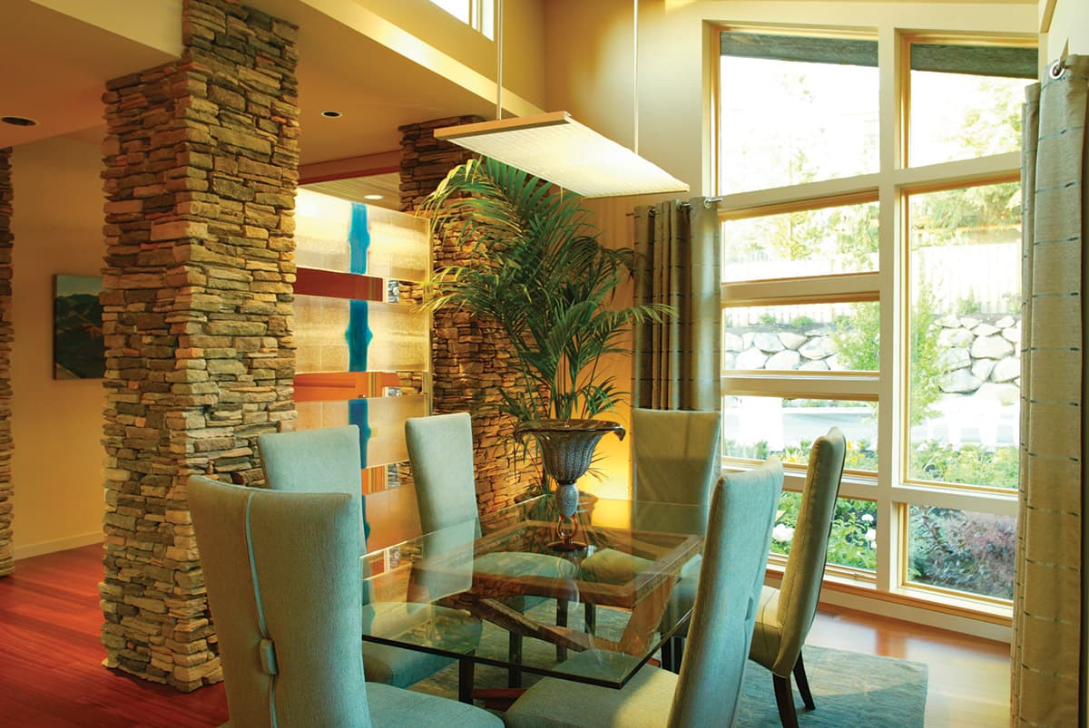 Plan 69113AM: Mid-Century Modern House Plan with Finished Lower Level - 4600 Sq Ft - Image #5 - Contemporary, Mid Century Modern, Northwest