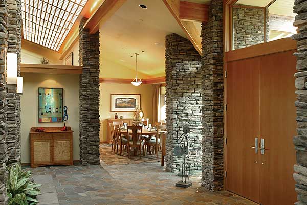 Plan 69114AM: Unique X-Shaped House Plan with Private Studio Space - Image #11 - Mid Century Modern, Modern, Northwest, Prairie, Ranch