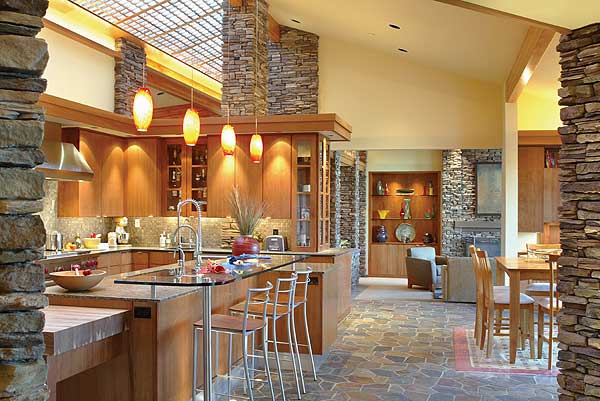 Plan 69114AM: Unique X-Shaped House Plan with Private Studio Space - Image #18 - Mid Century Modern, Modern, Northwest, Prairie, Ranch