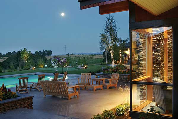 Plan 69114AM: Unique X-Shaped House Plan with Private Studio Space - Image #9 - Mid Century Modern, Modern, Northwest, Prairie, Ranch