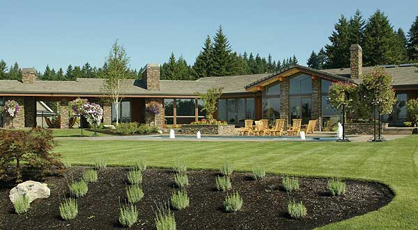 Plan 69114AM: Unique X-Shaped House Plan with Private Studio Space - Image #5 - Mid Century Modern, Modern, Northwest, Prairie, Ranch