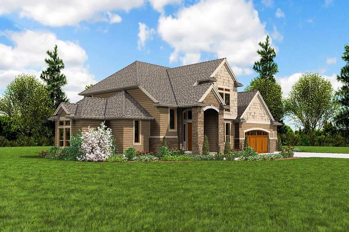 Plan 69137AM: Huge Walk-in Closet has Own Washer/Dryer - Image #4 - Northwest, Traditional