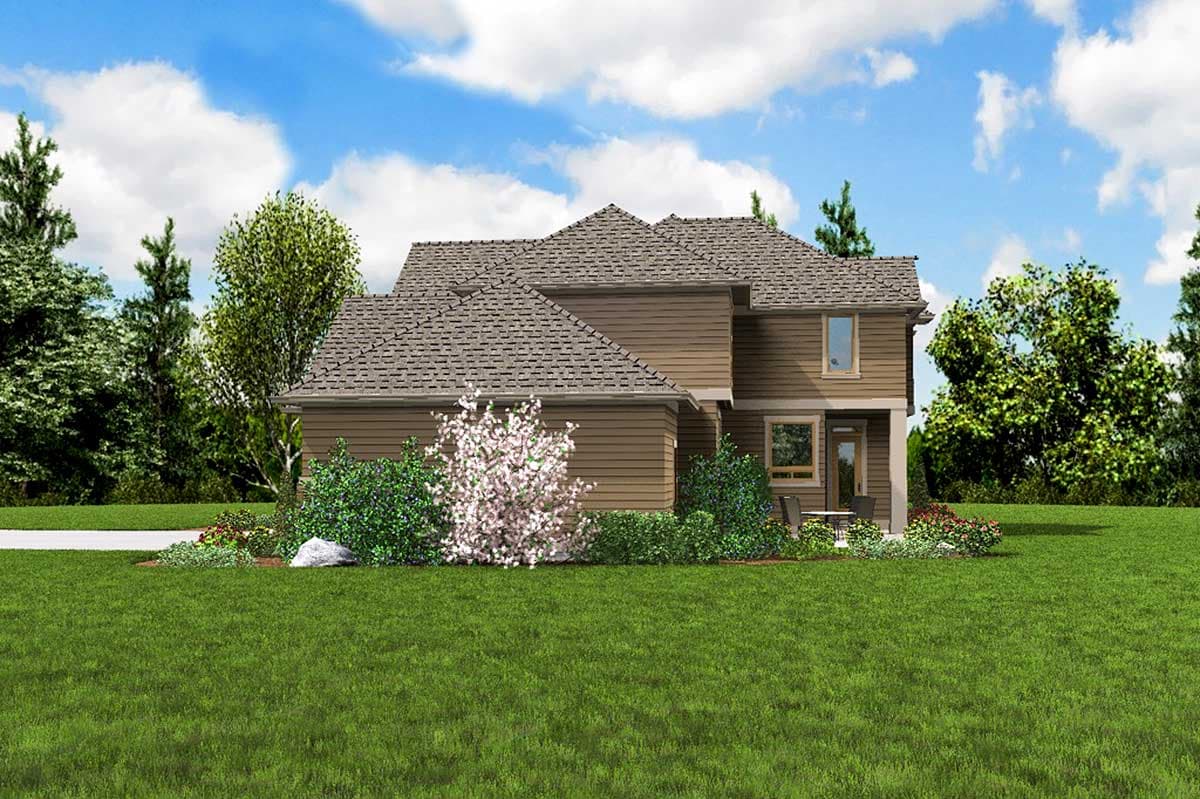 Plan 69137AM: Huge Walk-in Closet has Own Washer/Dryer - Image #10 - Northwest, Traditional