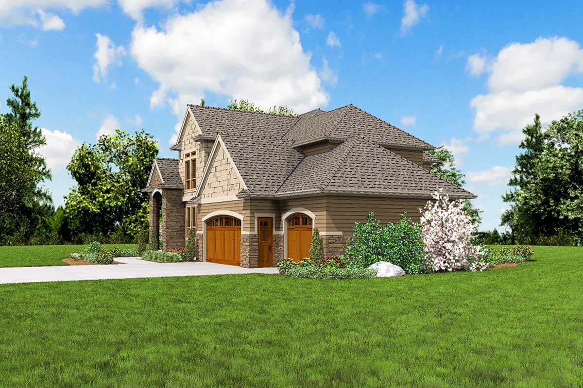 Plan 69137AM: Huge Walk-in Closet has Own Washer/Dryer - Image #11 - Northwest, Traditional