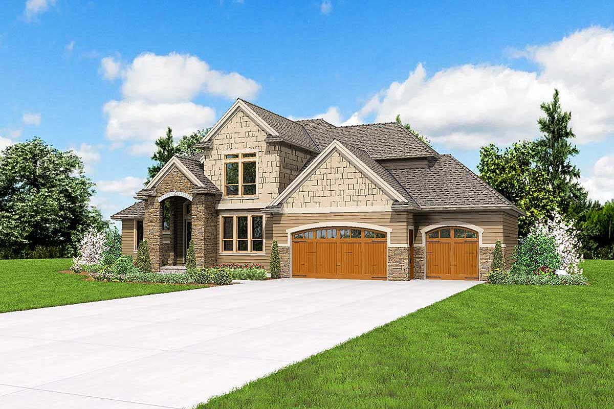 Plan 69137AM: Huge Walk-in Closet has Own Washer/Dryer - Image #12 - Northwest, Traditional