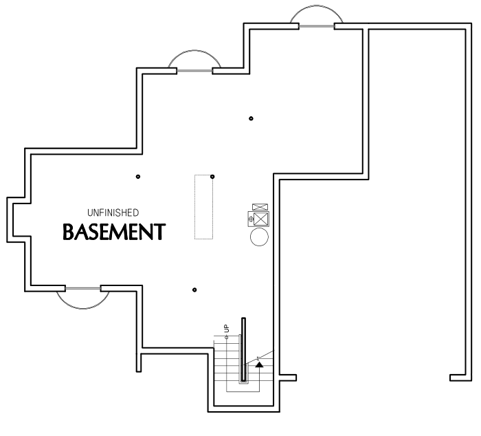 Plan 6915AM: Compact and Comfortable Home Plan with 2 to 4 Bedrooms - 1698 Sq Ft - Floor Plan - Basement - European, Northwest, Traditional