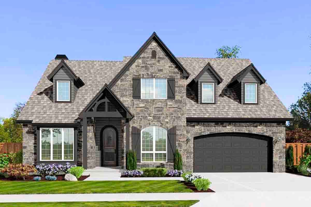 Plan 6916AM: French Country Detailing - 2196 Sq Ft - Image #6 - Country, European, French Country, Traditional