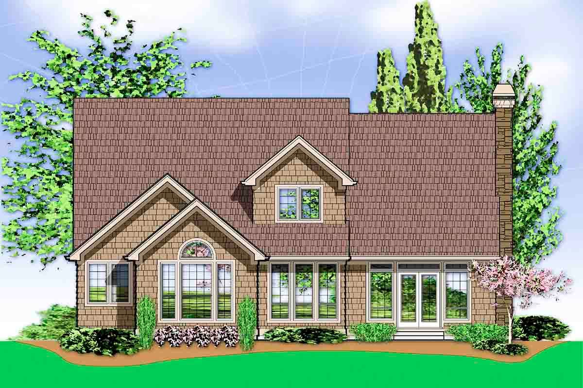 Plan 6916AM: French Country Detailing - 2196 Sq Ft - Image #11 - Country, European, French Country, Traditional