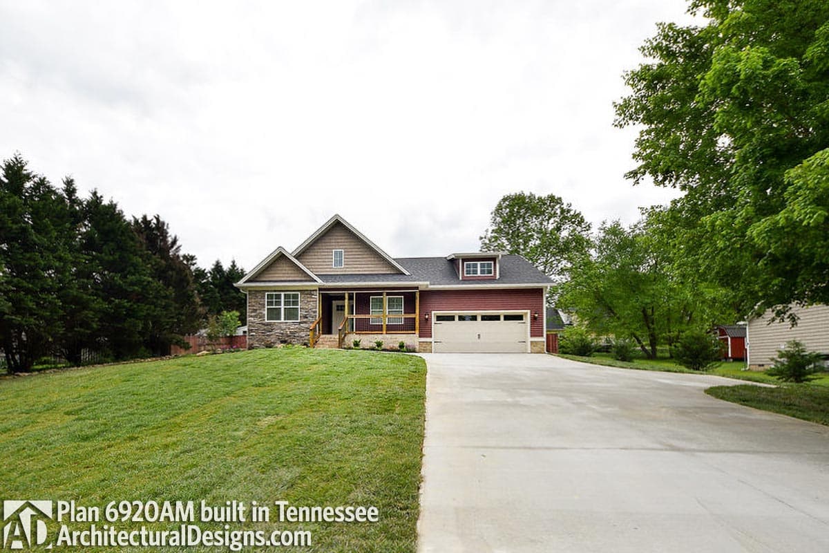 build gallery item - House Plan 6920AM Comes to Life in Tennessee