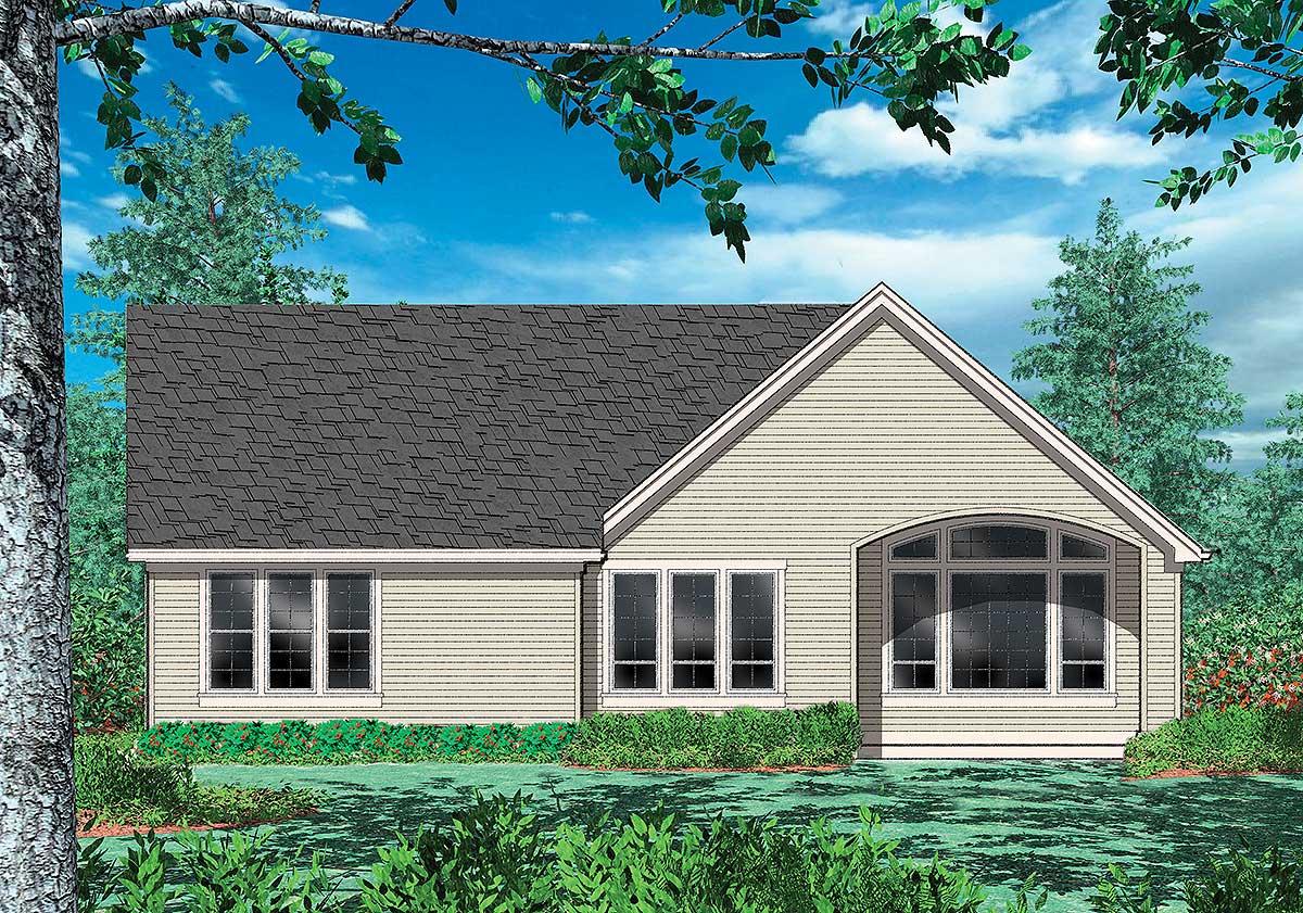 Plan 6920AM: Craftsman Cottage with One-Level Living - 1580 Sq Ft - Image #9 - Craftsman, Northwest