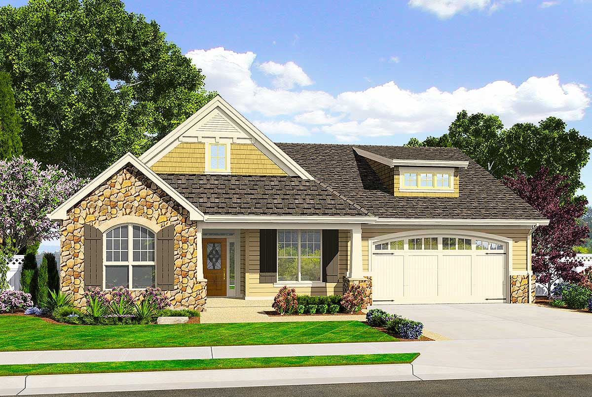 Plan 6920AM: Craftsman Cottage with One-Level Living - 1580 Sq Ft - Image #8 - Craftsman, Northwest