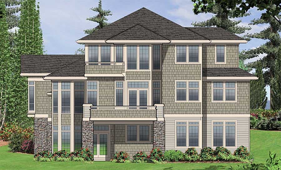 Plan 69239AM: Luxurious Design with Circular Staircase - Image #5 - Mountain, Northwest