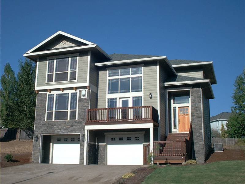 Plan 6924AM: 3 Bed House For an Up-Sloping Lot - 2262 Sq Ft - Image #17 - Contemporary, Northwest