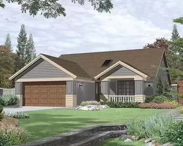 Simple and Versatile Country Plan - 1420 Sq Ft