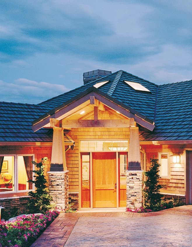 Plan 69274AM: Spacious Hillside Craftsman Home Plan - Image #5 - Craftsman, Mountain, Northwest