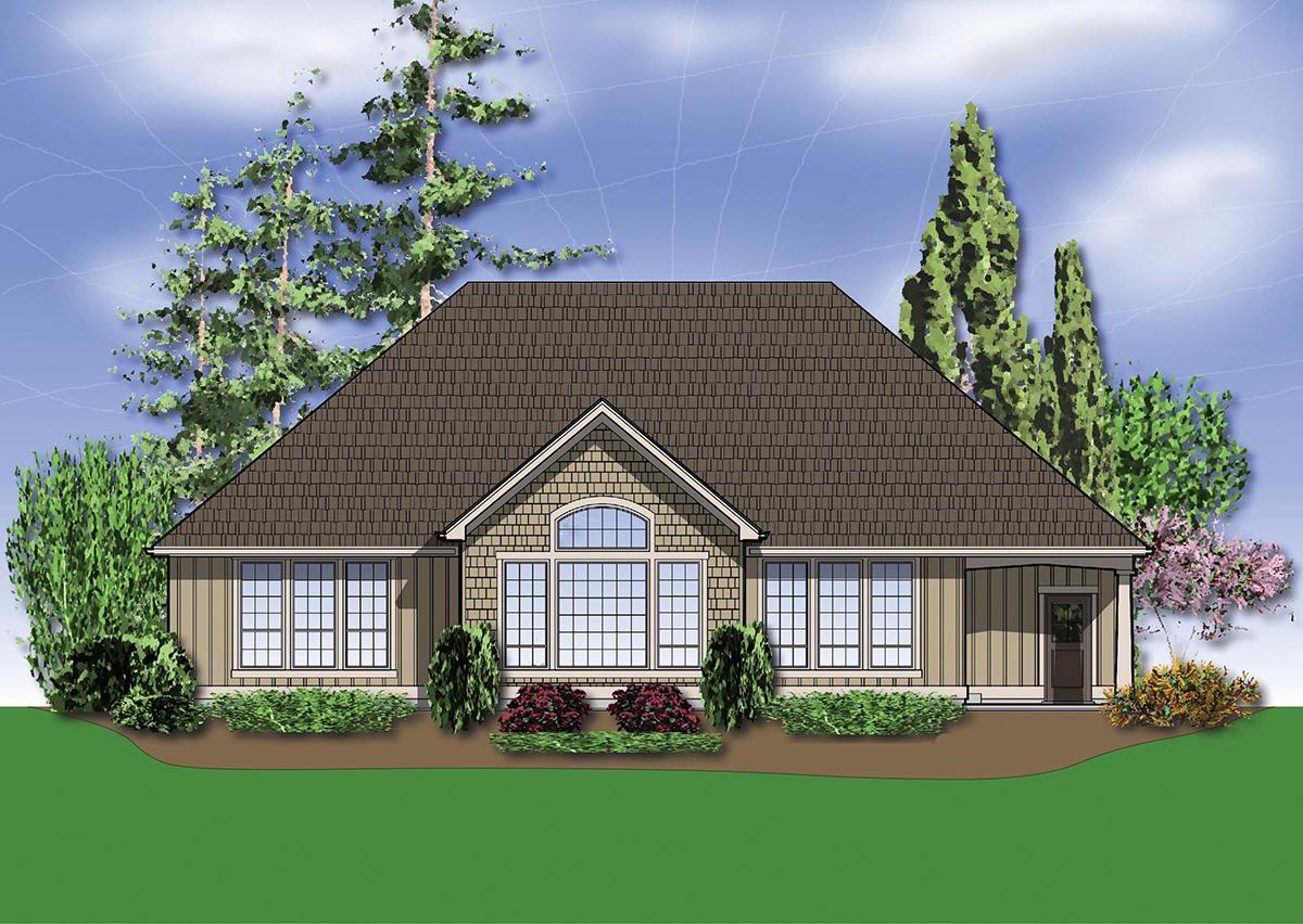 Plan 6929AM: Ideal for Empty Nesters or First-time Buyers - Image #10 - Craftsman, Northwest